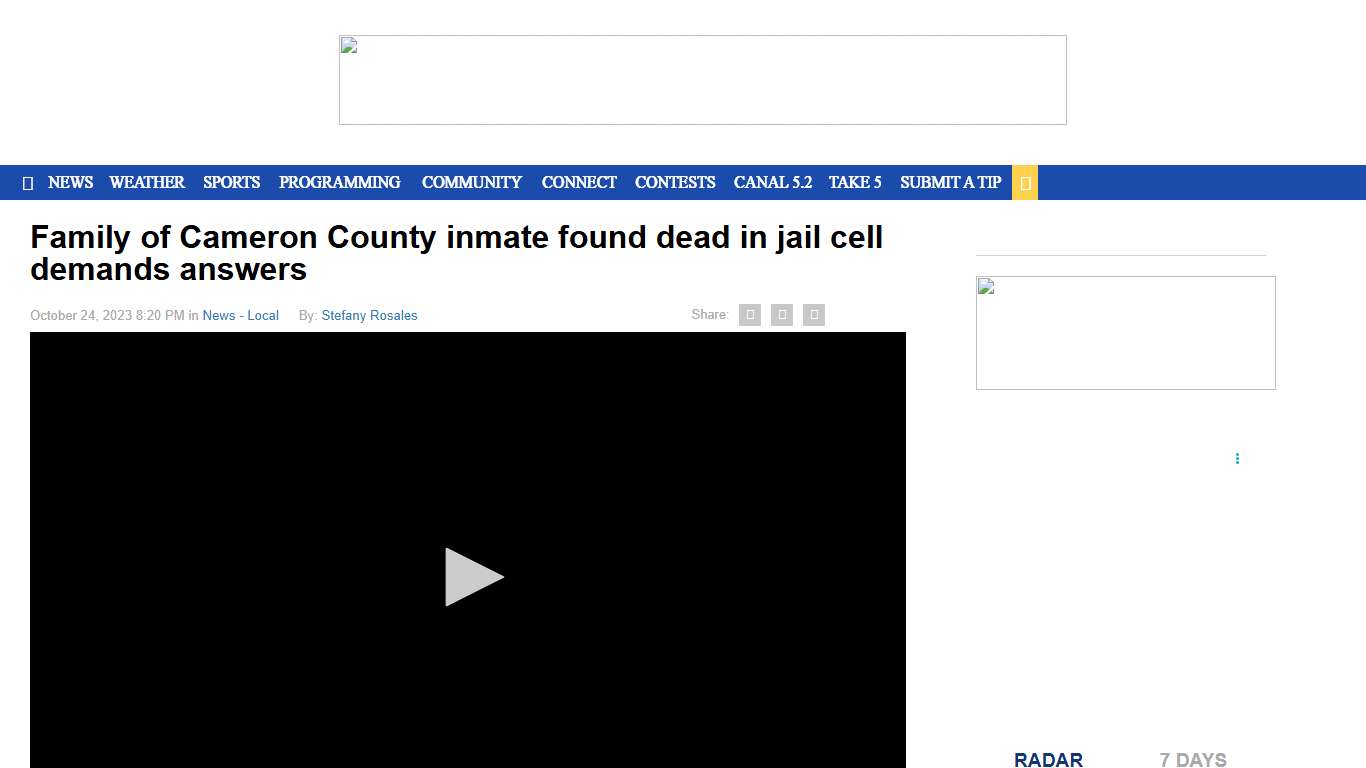 Family of Cameron County inmate found dead in jail cell demands answers